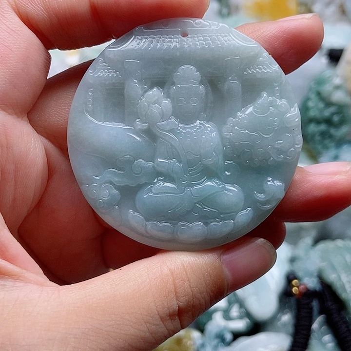 吊坠(不含链)未镶嵌翡翠1