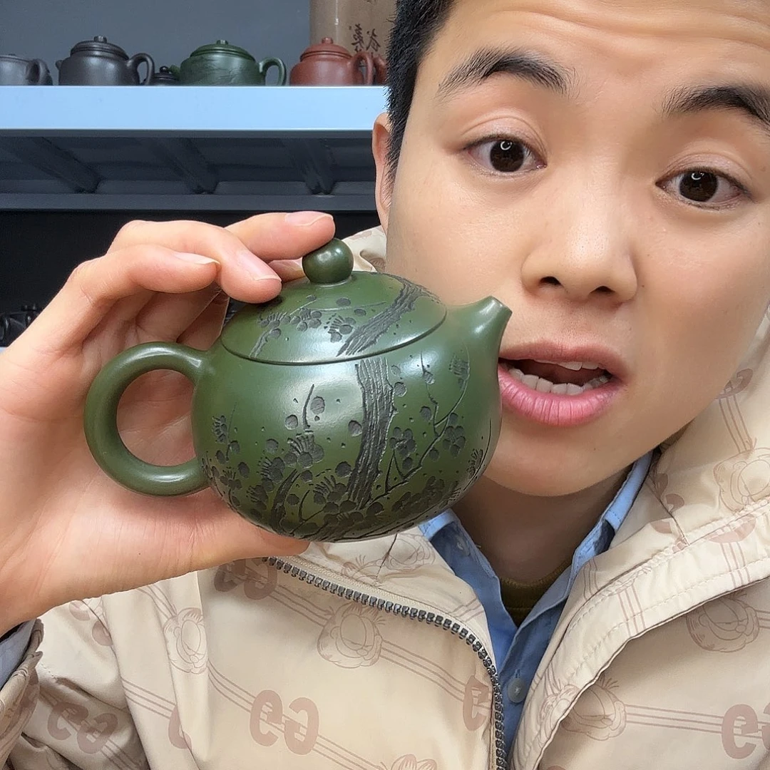 紫砂茶壶民间手艺人全手工制作