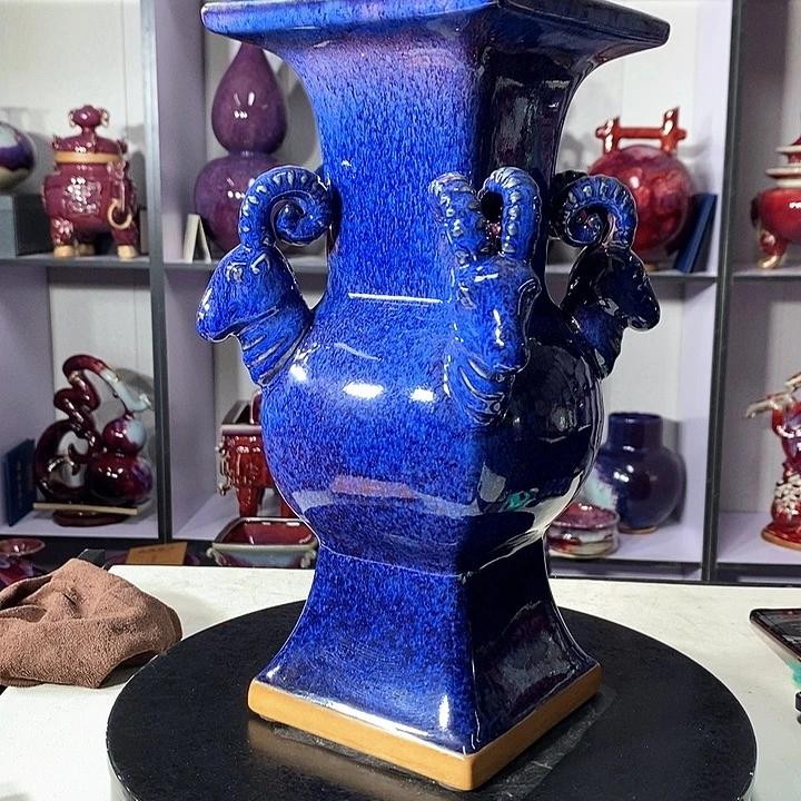 瓷片中国神垕精品钧瓷
