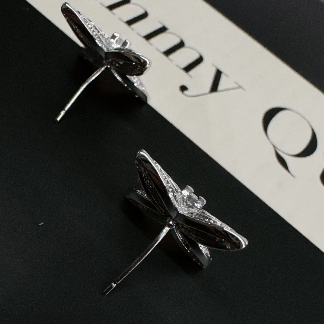 铜合金合成锆石耳饰 娜娜GemmyQueen耳环GQ02201