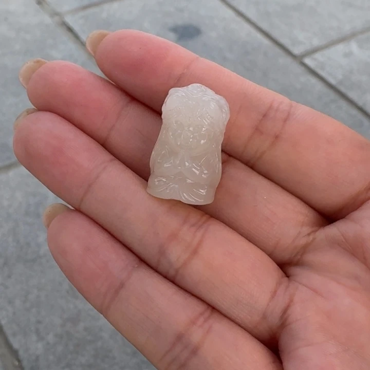 和田玉未镶嵌颈饰23高一