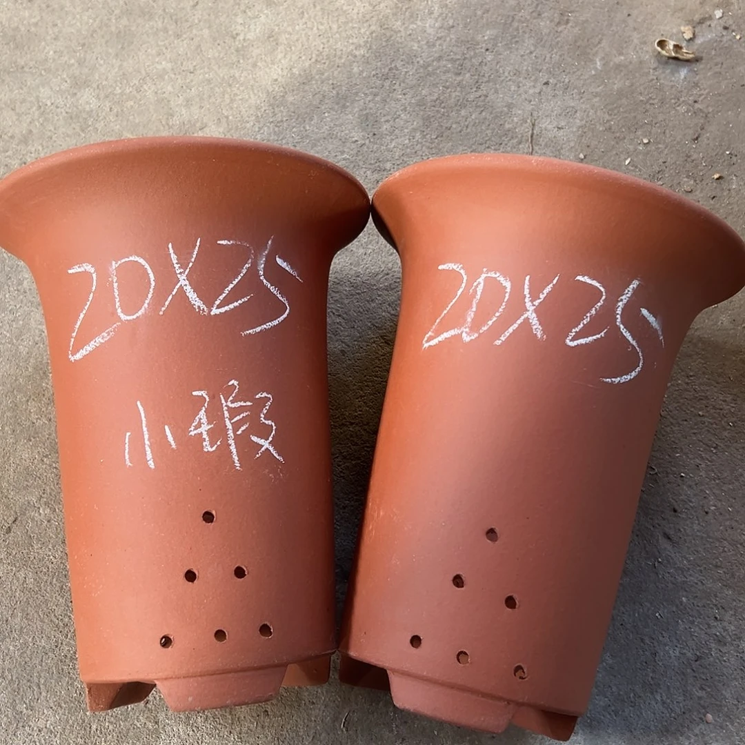 花盆紫砂宜兴紫砂花盆源头2只