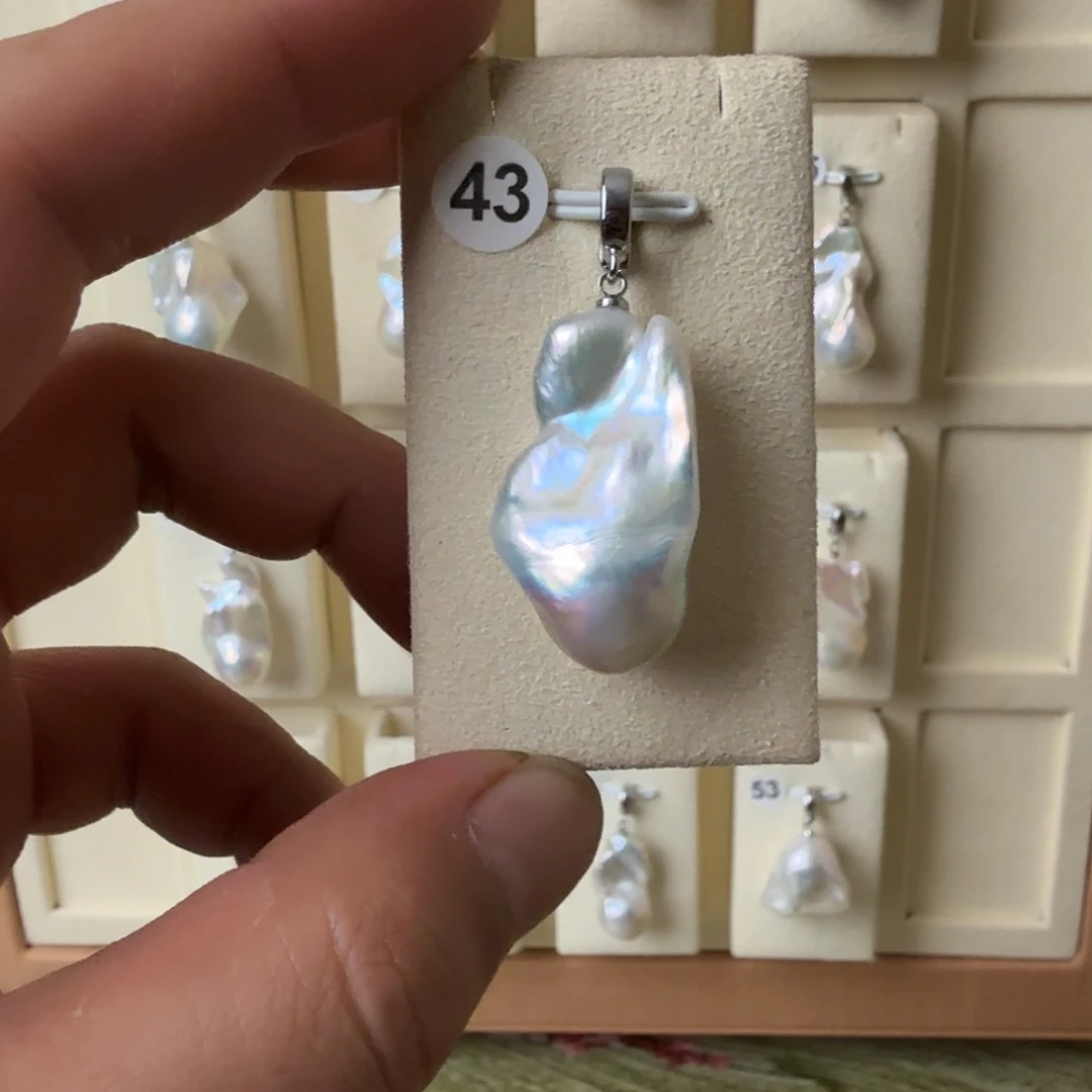 颈饰合金淡水珍珠