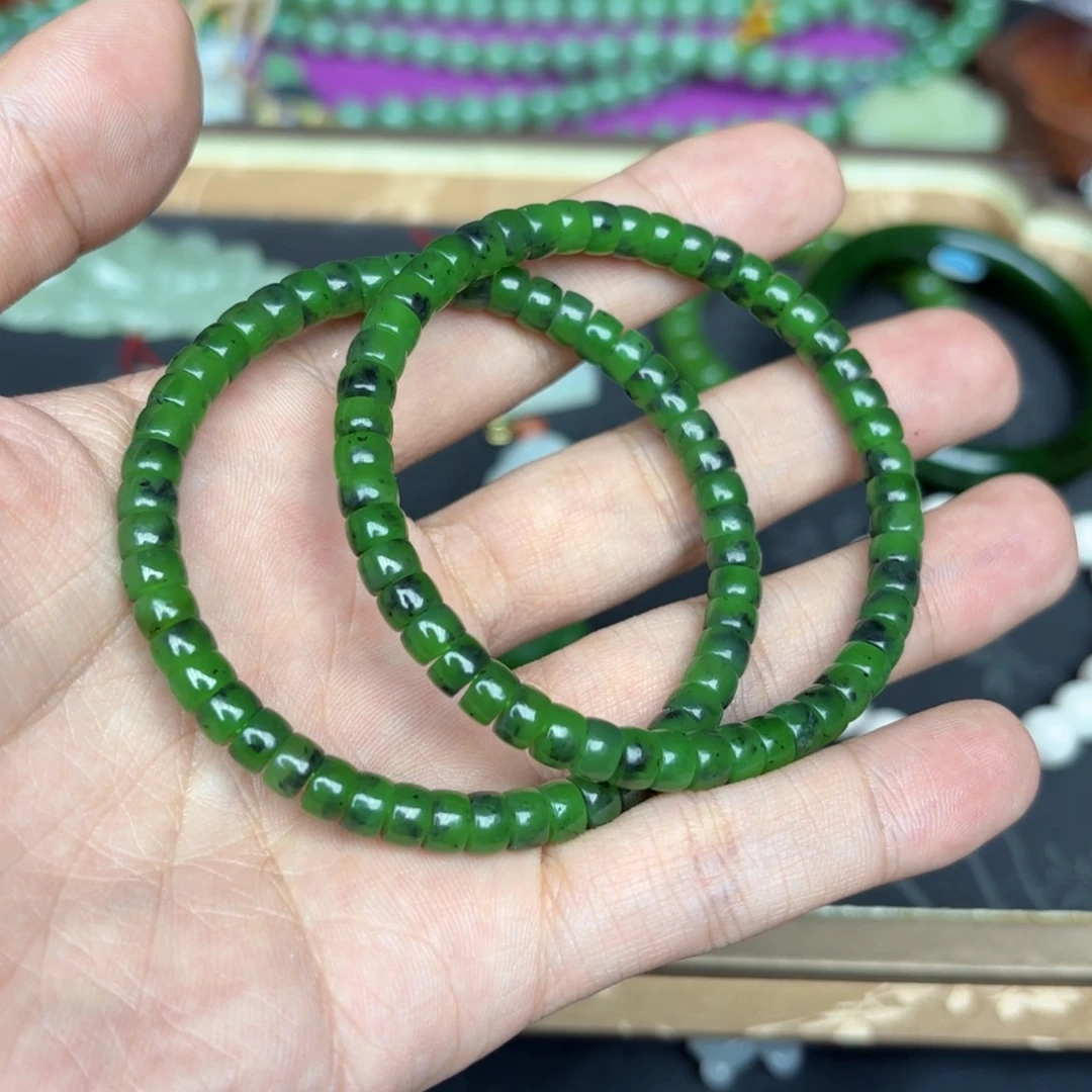 和田玉未镶嵌手链拍一发一多样性