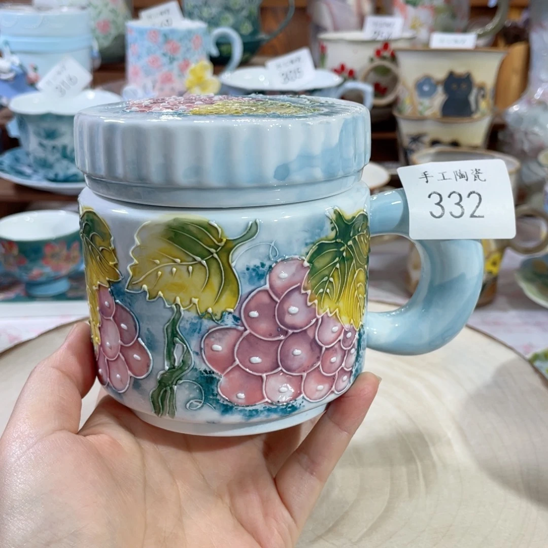 景德镇手工陶瓷杯332