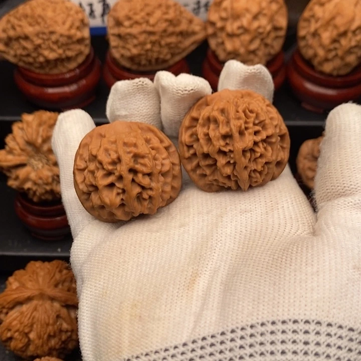 吊坠文玩核桃秦岭秦闷35无修