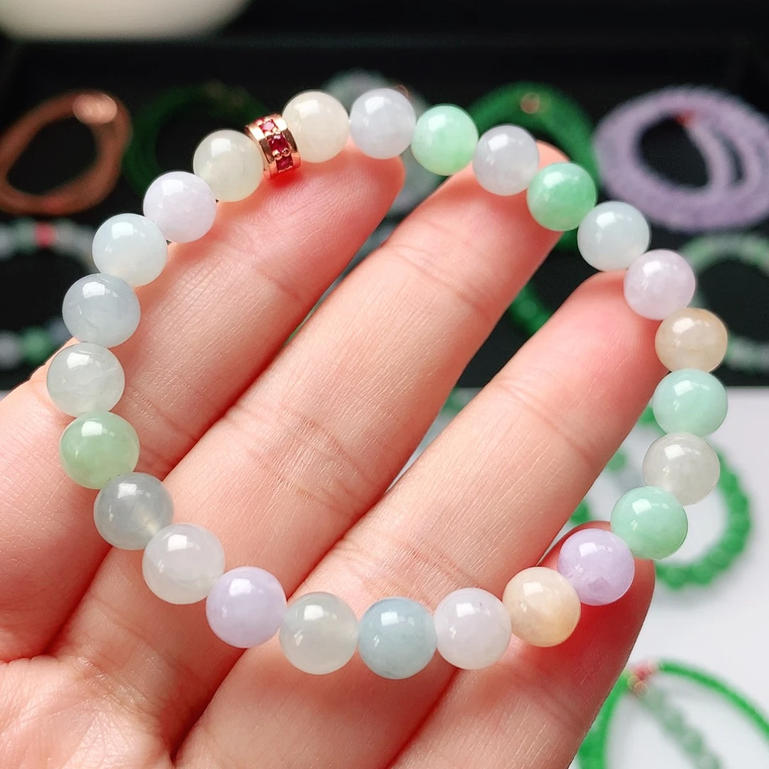 翡翠未镶嵌手链翡翠