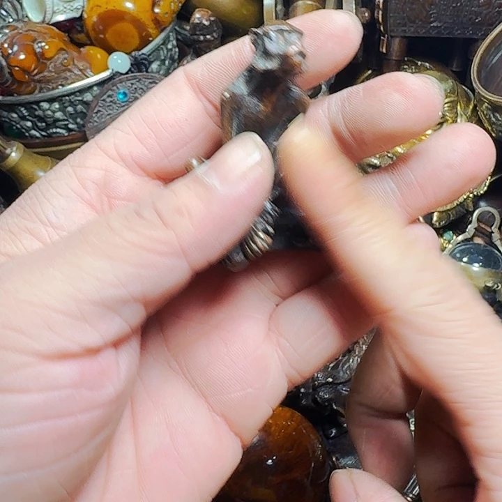 铜器摆件收收藏藏