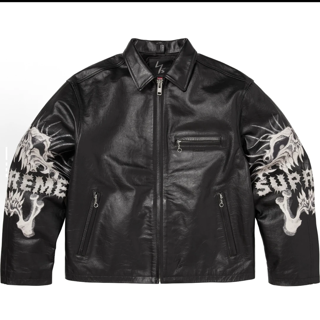 Supreme 山本耀司皮衣