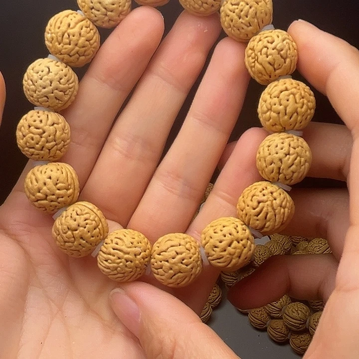 江***雨桃核吊坠桃核手串
