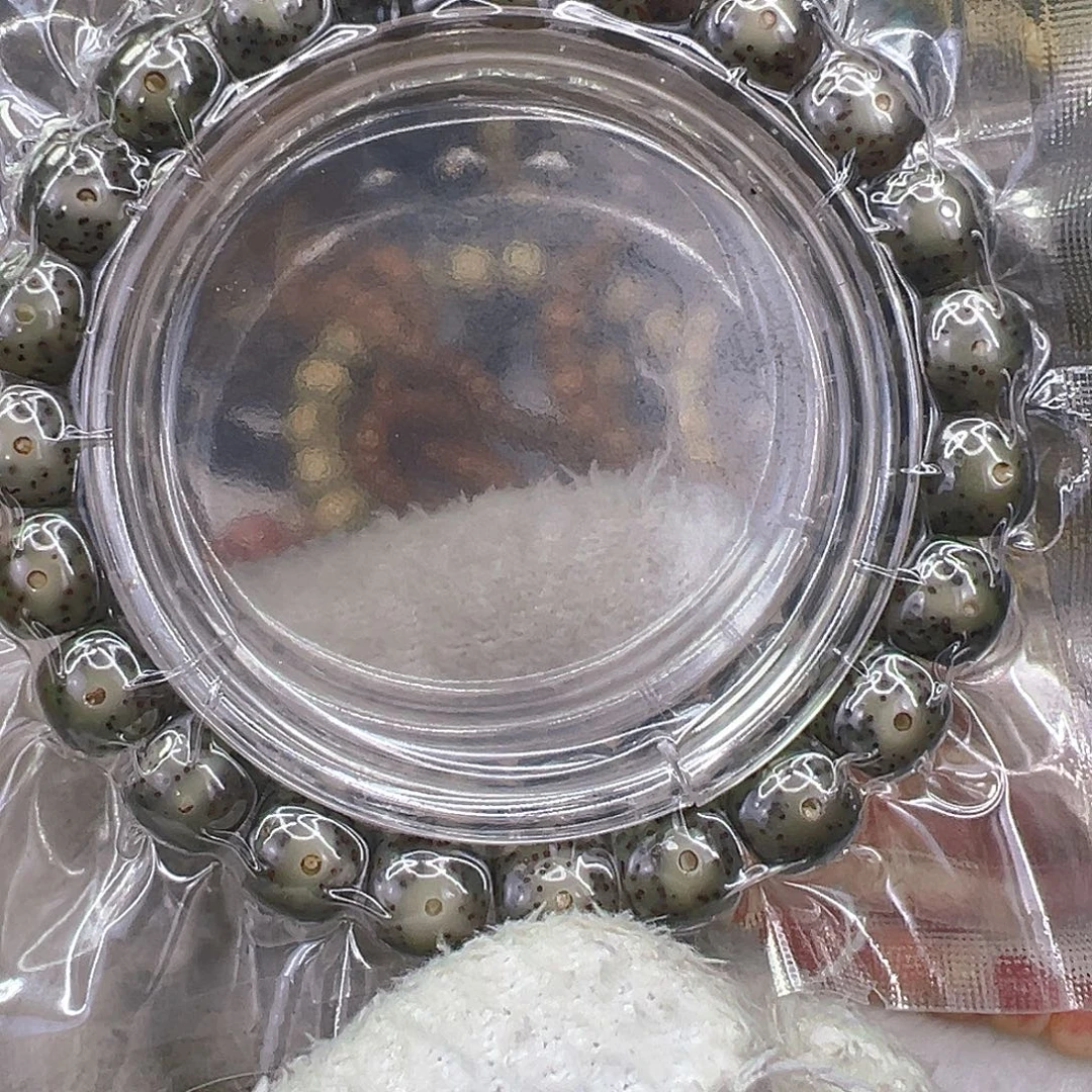 手串星月菩提24殿堂黑冰星月菩提单圈10