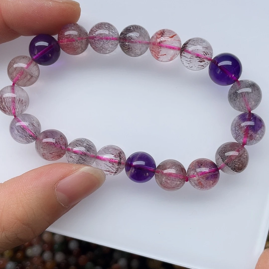 水晶手链未镶嵌超七10.9