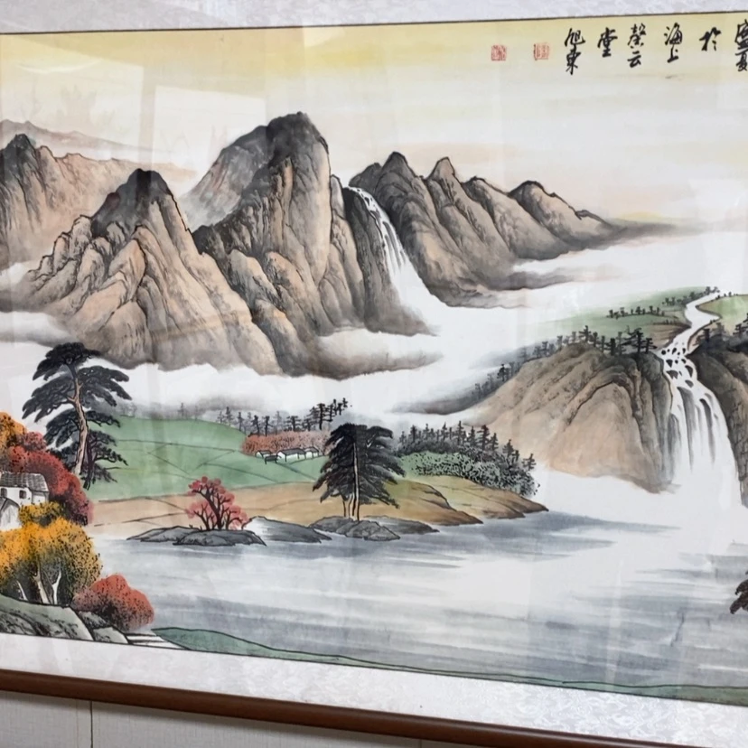 【闪购商品】国画手绘国画带框