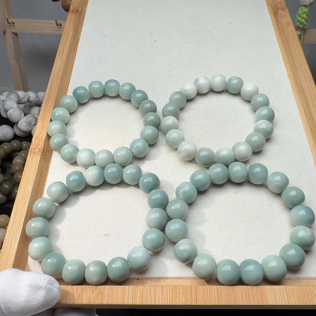 菩提根/象牙果手串卡14水磨