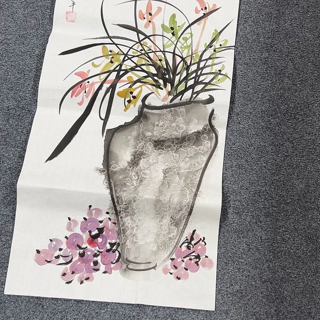 国画精品手绘作品