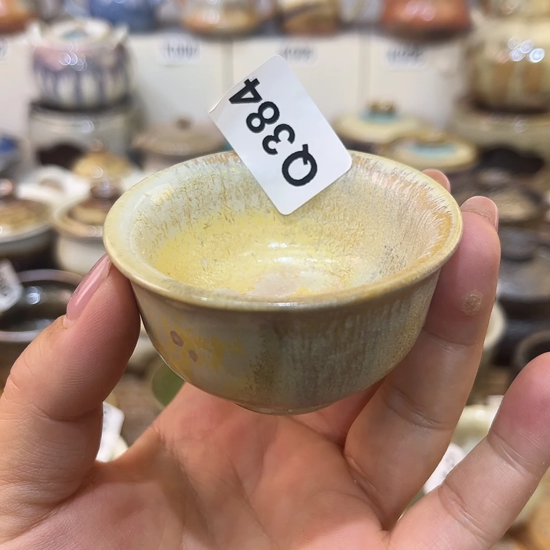 白泥茶杯陶瓷艺术