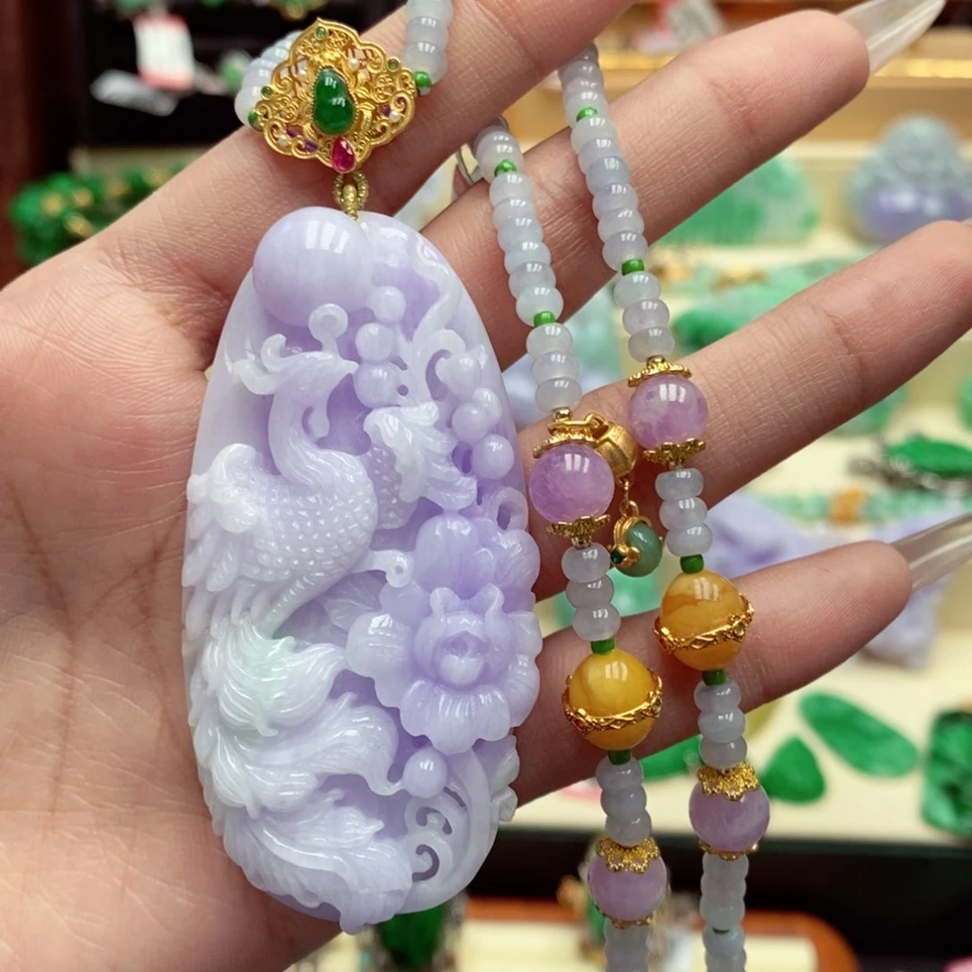 颈饰未镶嵌翡翠翡翠吊坠