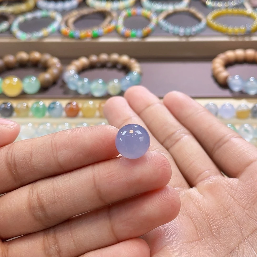 【闪购商品】颈饰未镶嵌翡翠浓紫