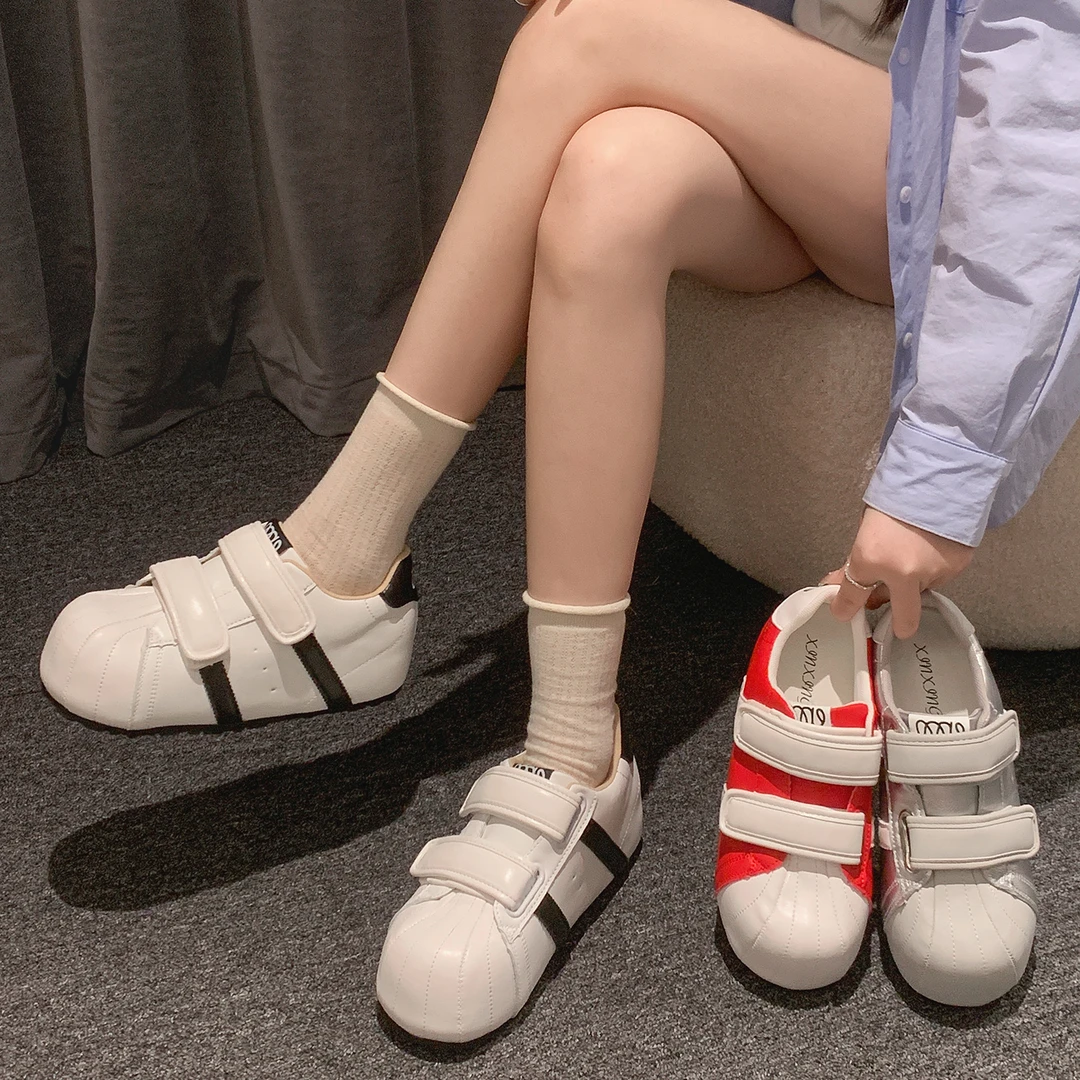 贾不假鞋子女2025新款夏季流行百搭潮牌小众内增高舒适休闲小白鞋