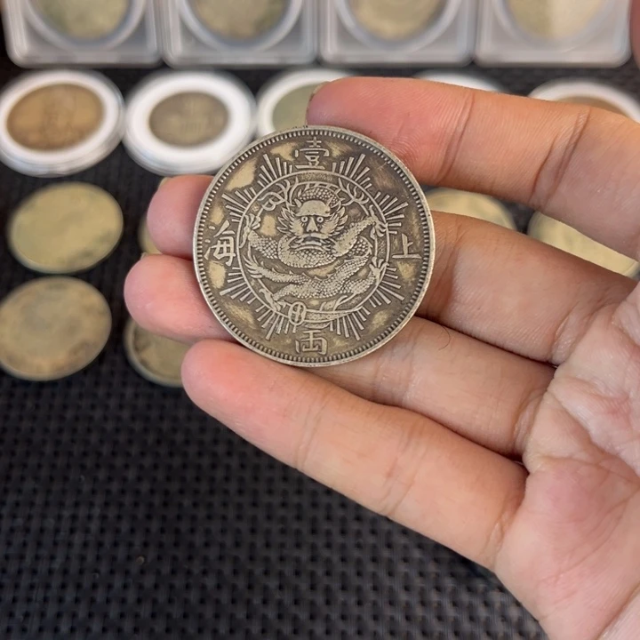 金属大头龙洋船洋工艺品