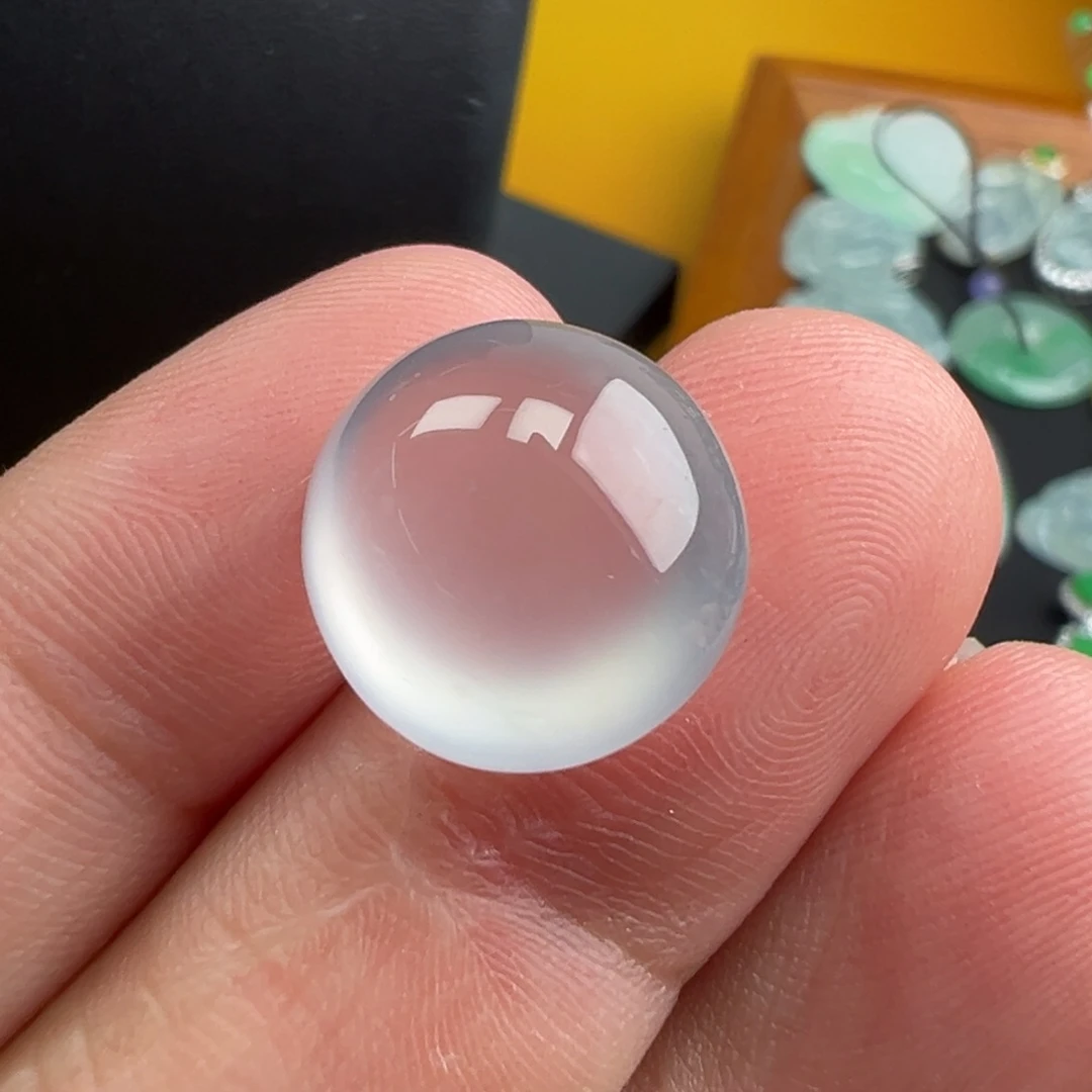 翡翠未镶嵌颈饰蛋面14.4