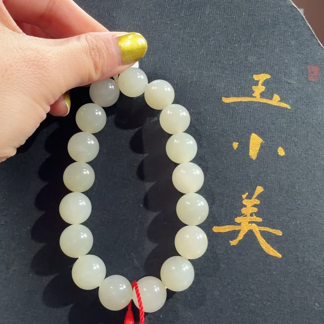 和田玉未镶嵌颈饰于田12