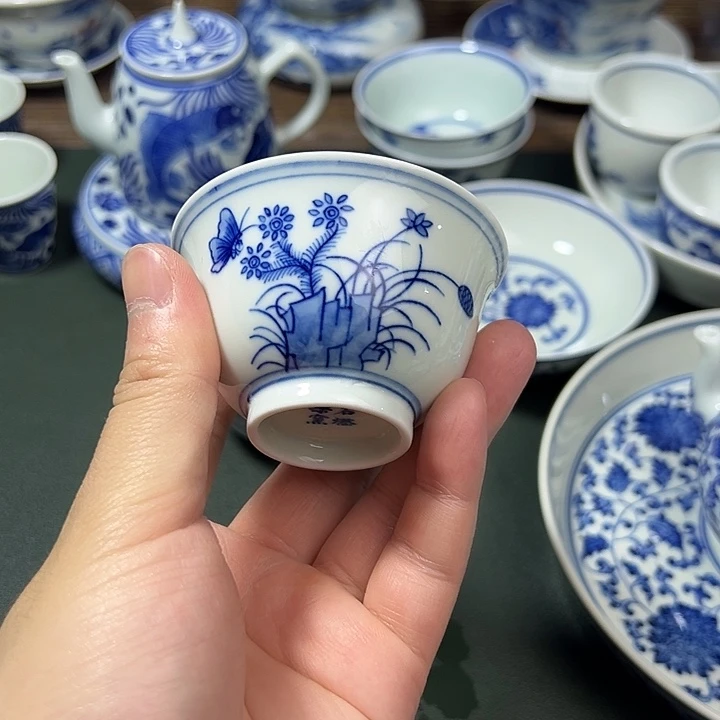 微瑕景德镇纯手工手绘