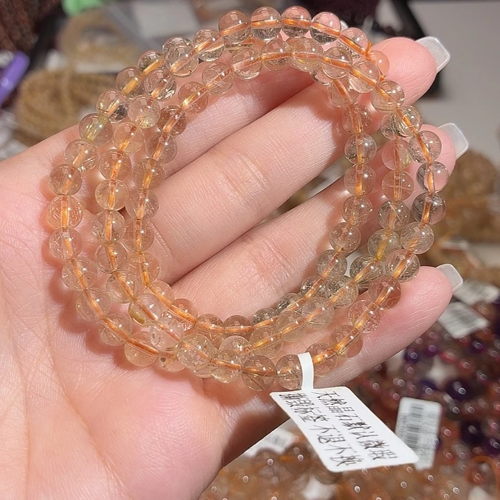 未镶嵌手链水晶维纳斯金发晶卡6