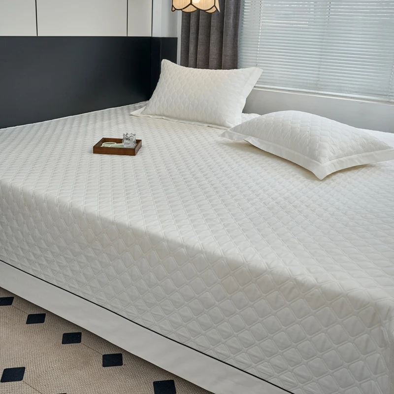 定做纯棉床盖全棉榻榻米大炕长绒棉床单夹棉加厚农村防滑炕垫炕罩