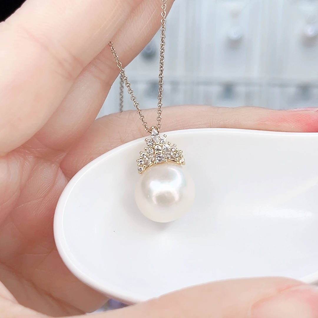 吊坠(赠链)淡水珍珠合金