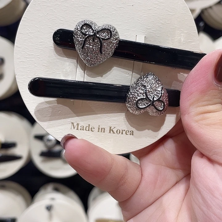 铁合金皮质黑色一字