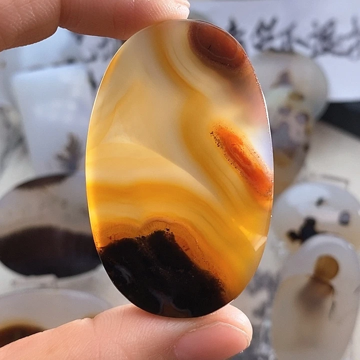 玛瑙/玉髓颈饰未镶嵌