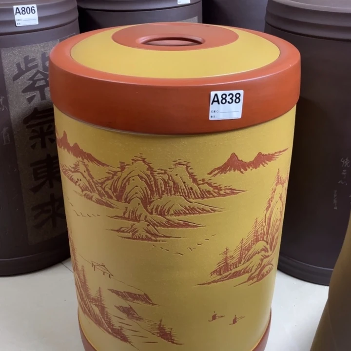 紫砂茶叶罐宜兴紫砂