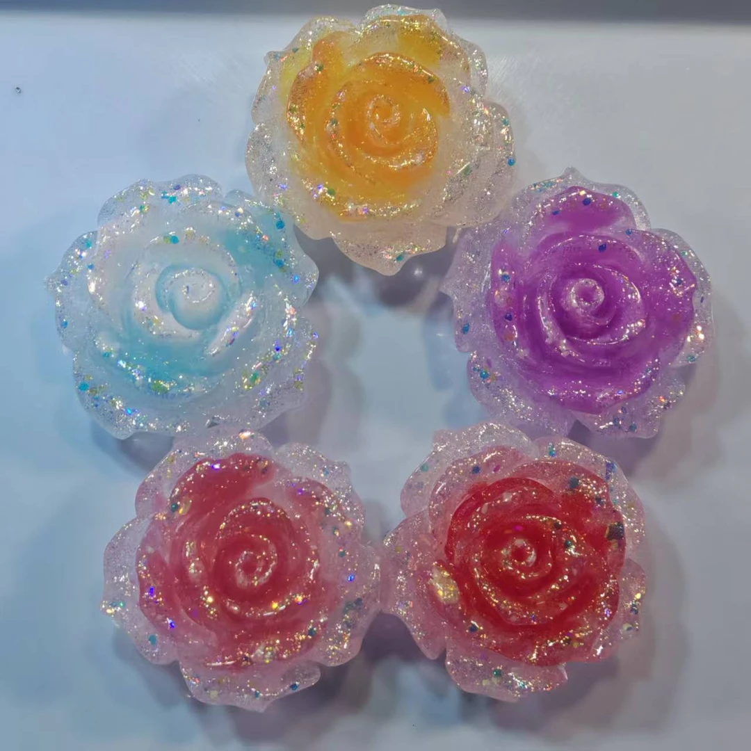 【U米手工diy】饰品夜光大花配件