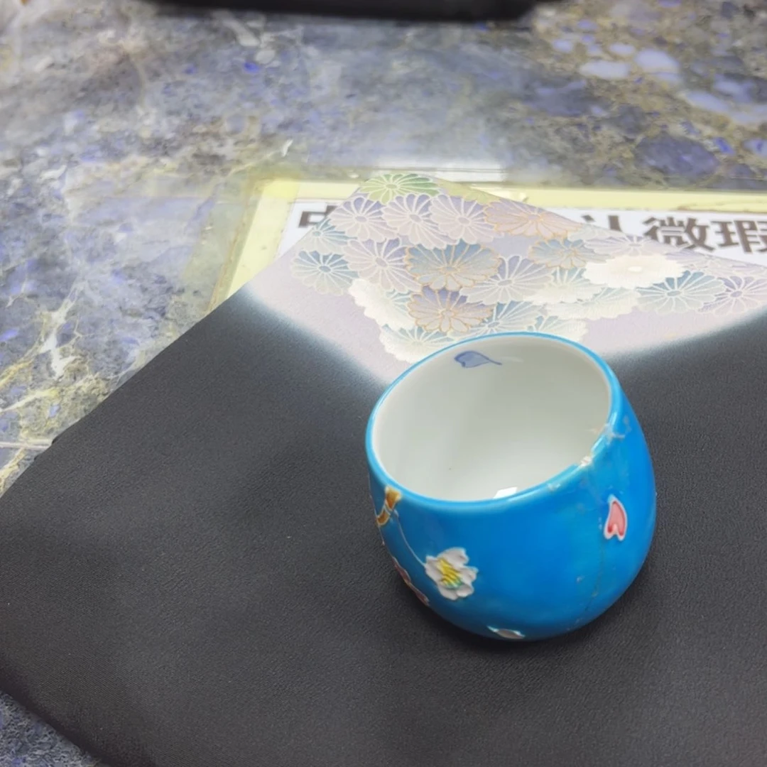 【闪购商品】团****员陶瓷马克杯带盖勺