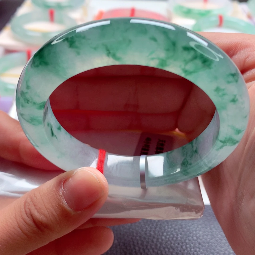 未镶嵌手镯翡翠师妹绝美特色段家玉高级（5号）