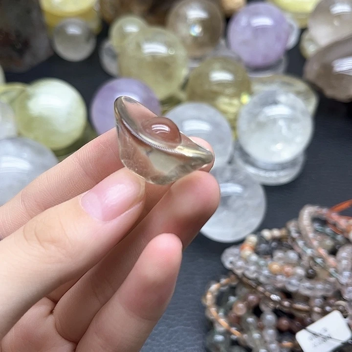 未镶嵌珠宝半成品水晶343水晶石