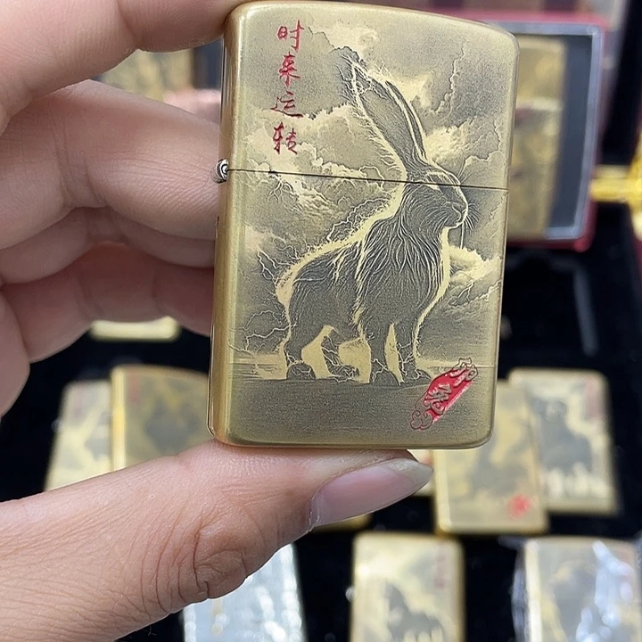 紫铜生肖兔123456
