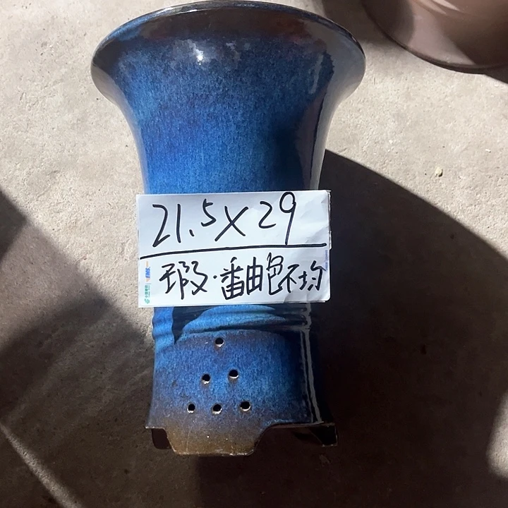 紫砂花盆C****6宜兴紫砂花盆