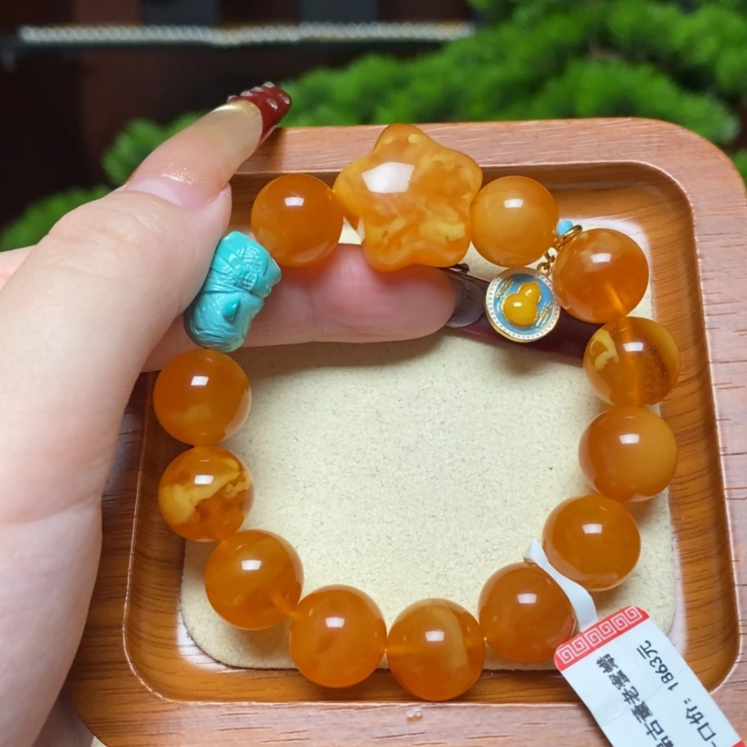 【闪购商品】手链蜜蜡未镶嵌手串