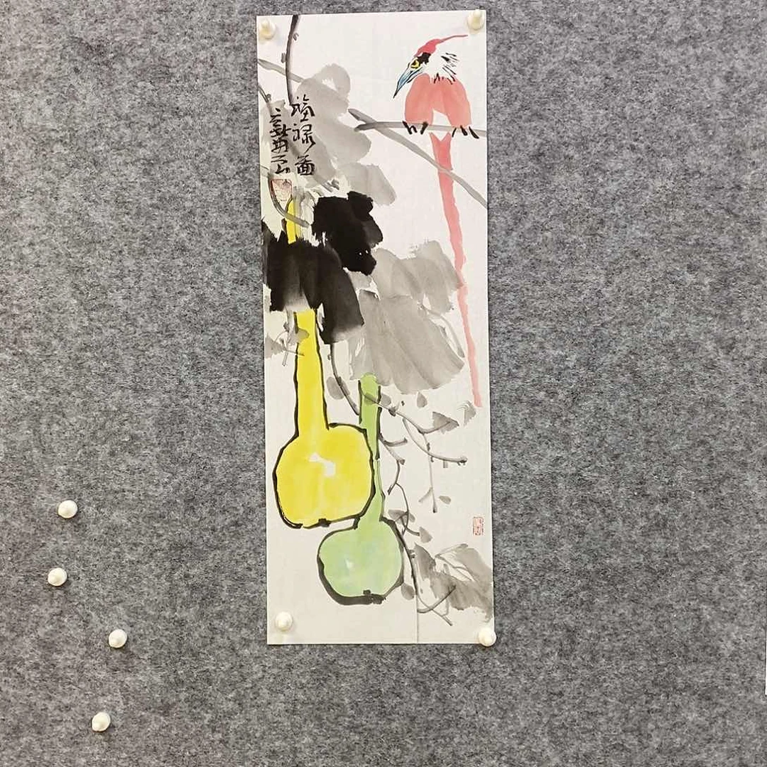国画缪新农国画作品