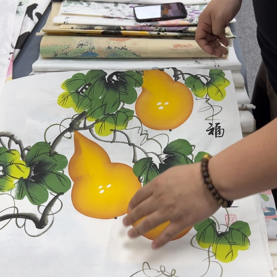 国画纯手绘国画作品欣赏