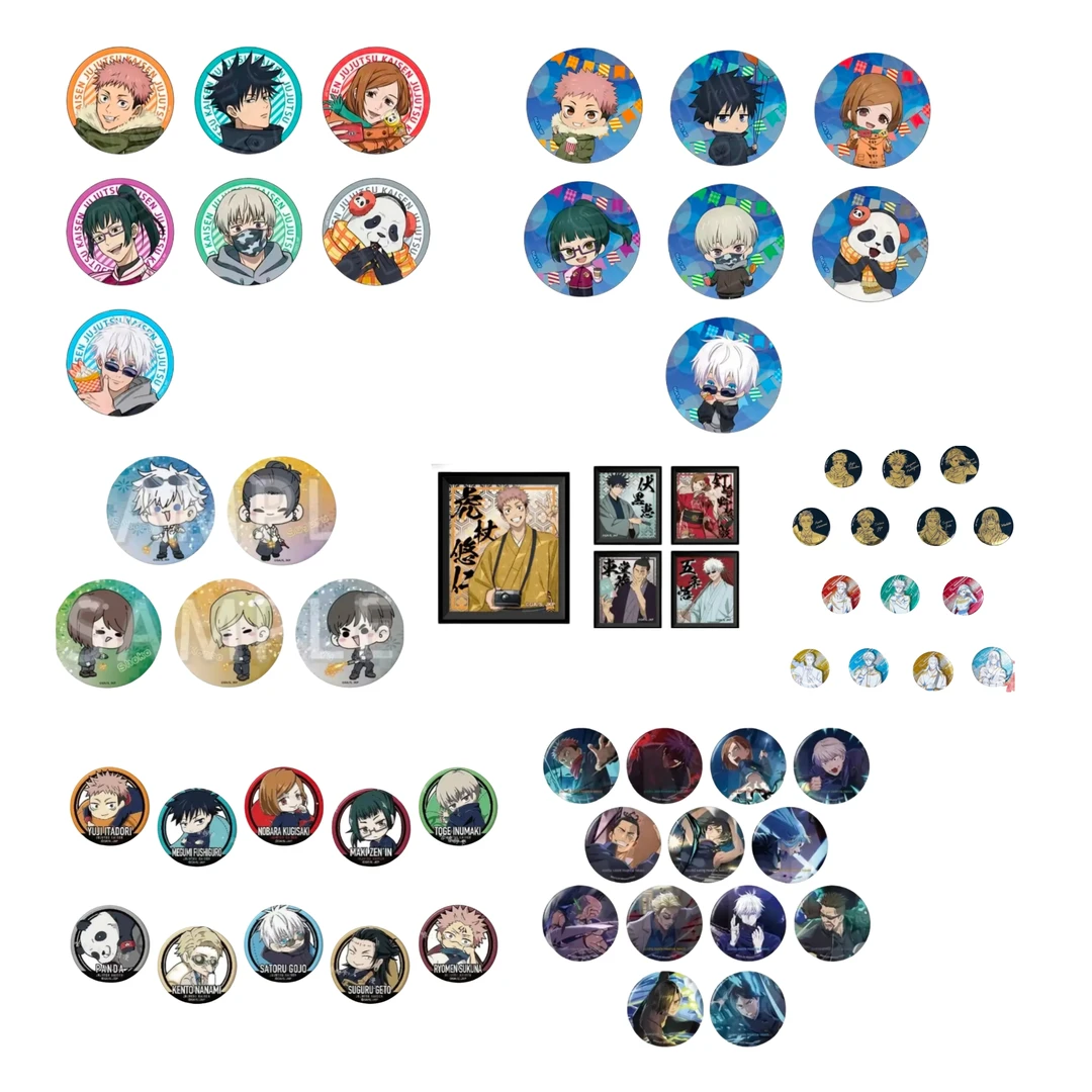 【拆盒】[日版官谷]咒术回战清仓吧唧卡牌立牌盲盒