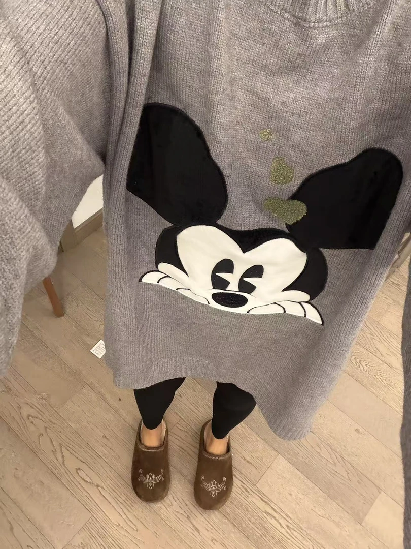 【小米】休闲长袖时尚百搭宽松潮流圆领拼接撞色拼色