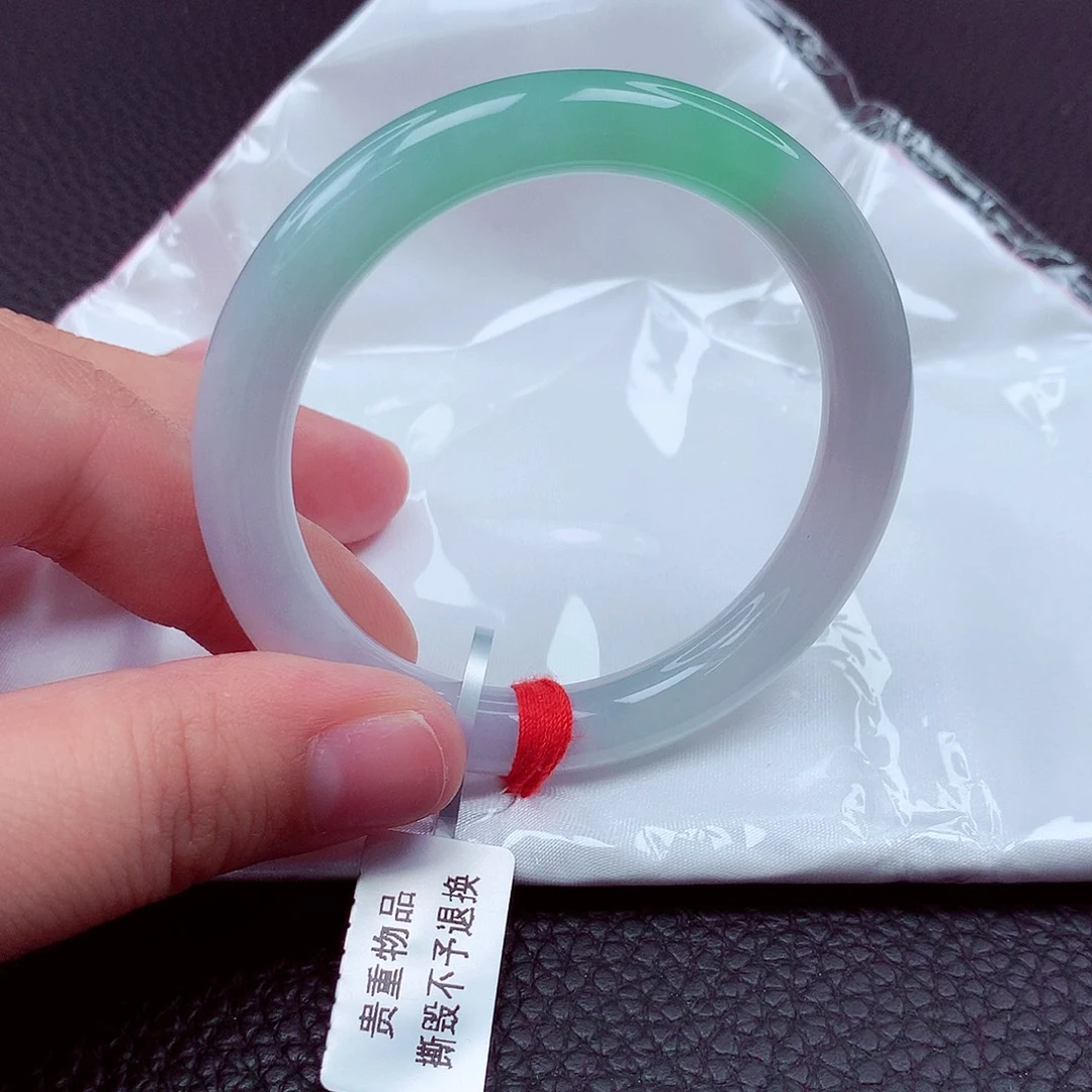 翡翠未镶嵌手镯天然缅甸翡翠A货