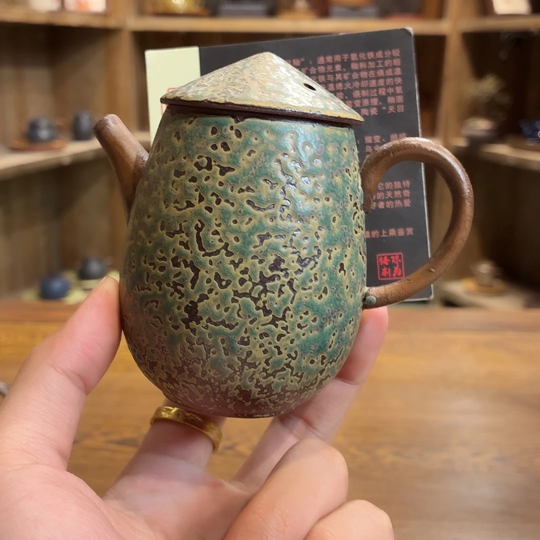 柴烧老岩泥茶器皿