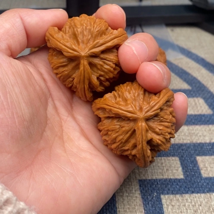 吊坠文玩核桃狼三棱