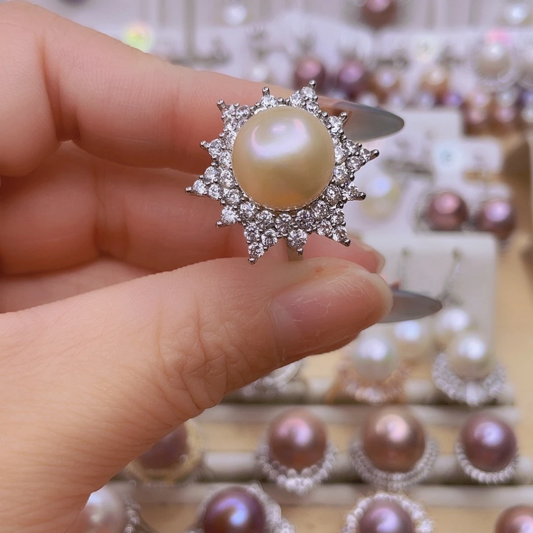 戒指淡水珍珠未镶嵌