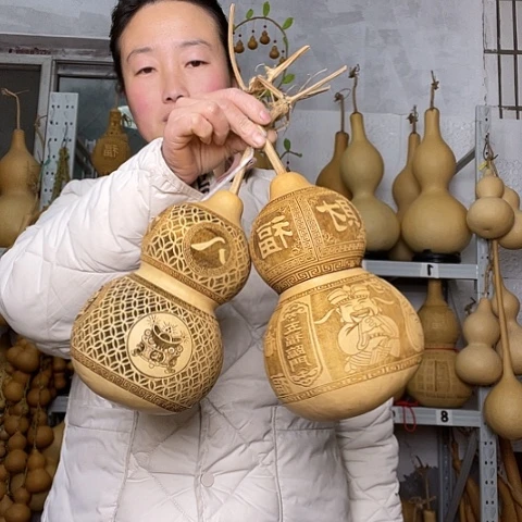 五*爺天然植物葫芦文玩