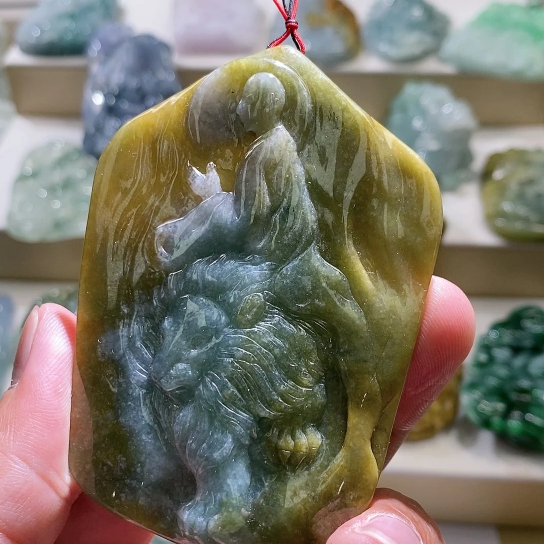 【闪购商品】翡翠颈饰未镶嵌11111111111